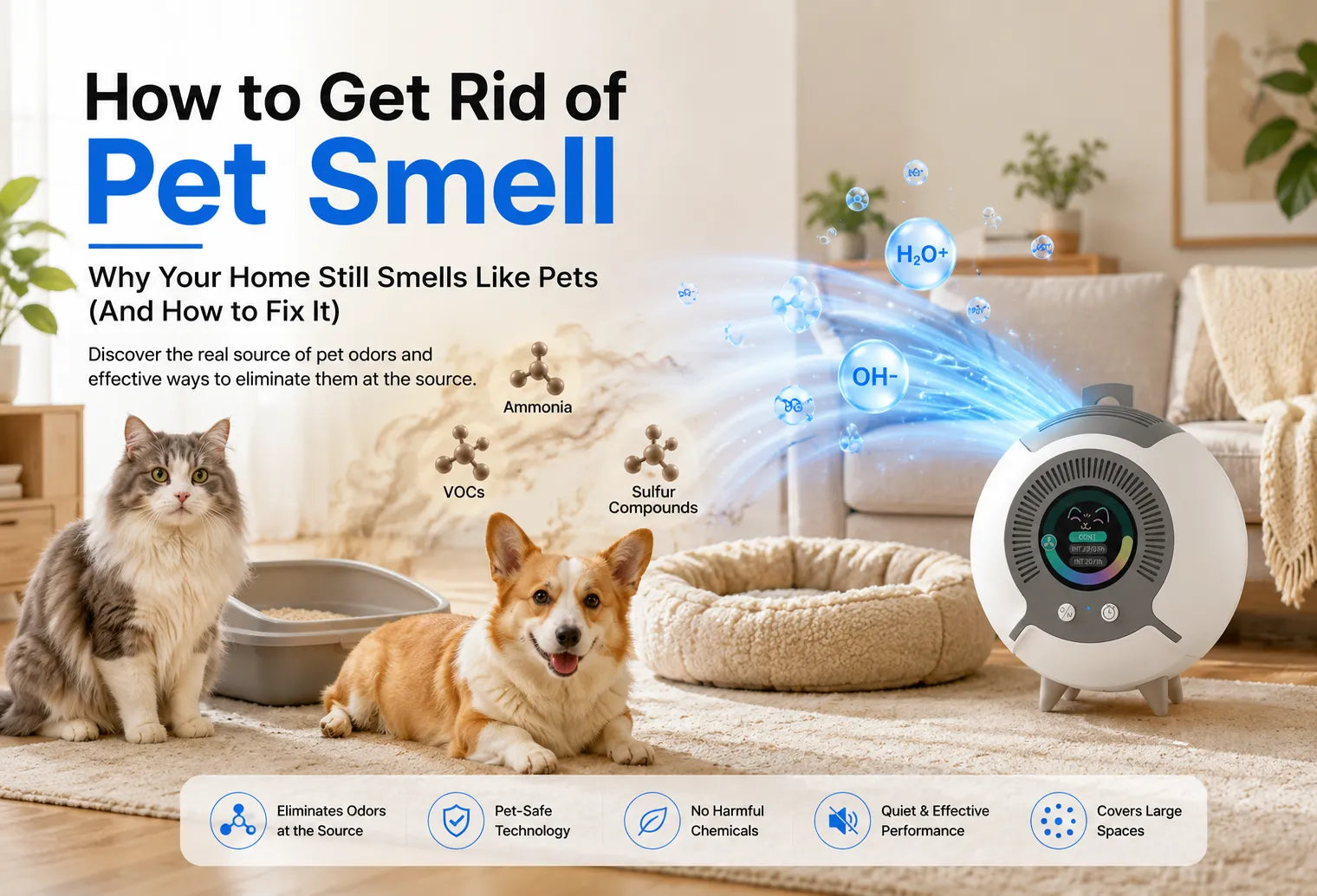 Pet Odor Eliminator 2026: Why Your Home Still Smells Like Pets — And How to Actually Fix It